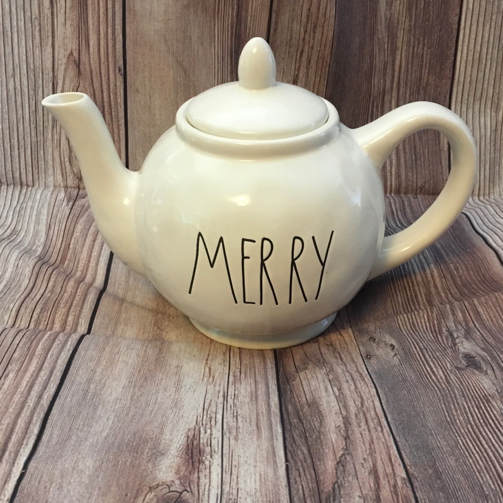 Rae Dunn merry teapot